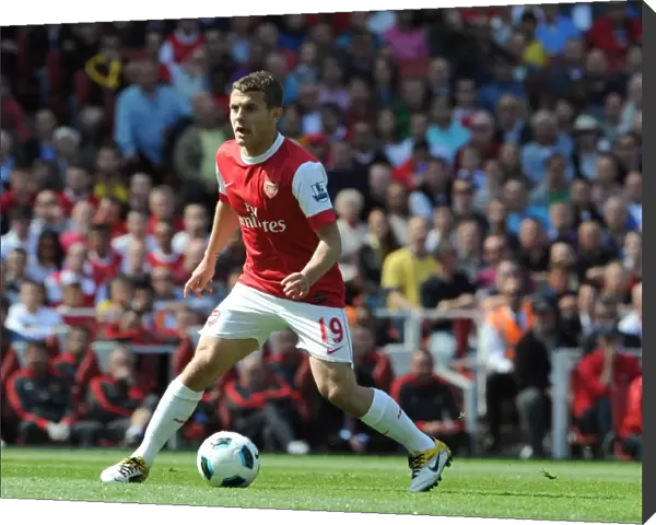 Jack Wilshere (Arsenal). Arsenal 1: 0 Manchester United. Barclays Premier League