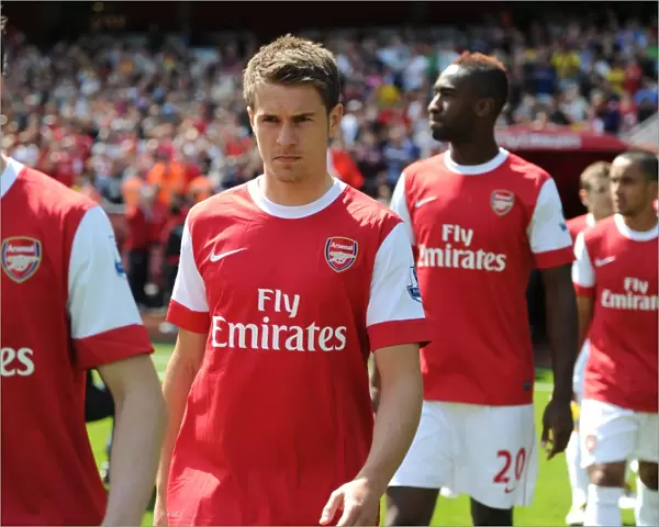 Aaron Ramsey (Arsenal). Arsenal 1: 0 Manchester United, Barclays Premier League
