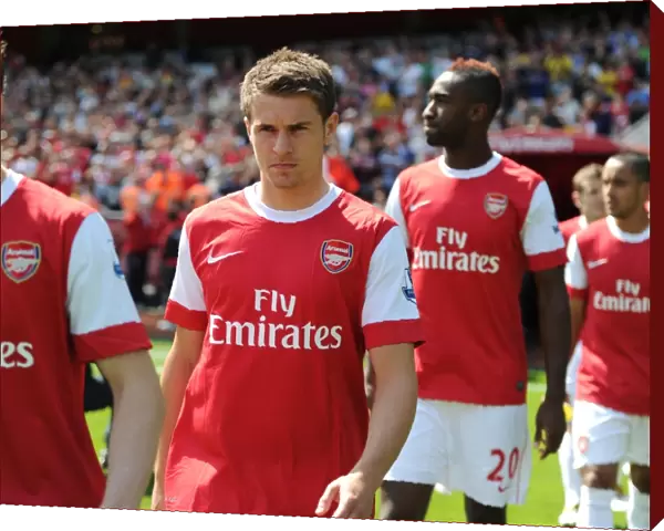 Aaron Ramsey (Arsenal). Arsenal 1: 0 Manchester United, Barclays Premier League