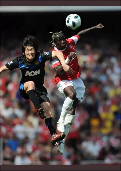 Bacary Sagna (Arsenal) Ji-Sung Park (Man United). Arsenal 1: 0 Manchester United