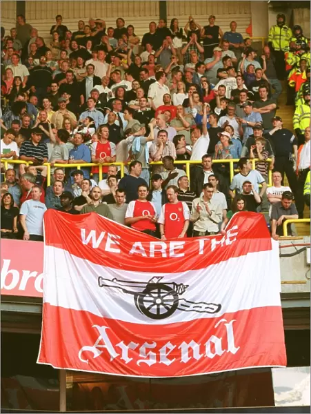 Arsenal's Glory: Celebrating the FA Premiership Victory at White Hart Lane, 2004