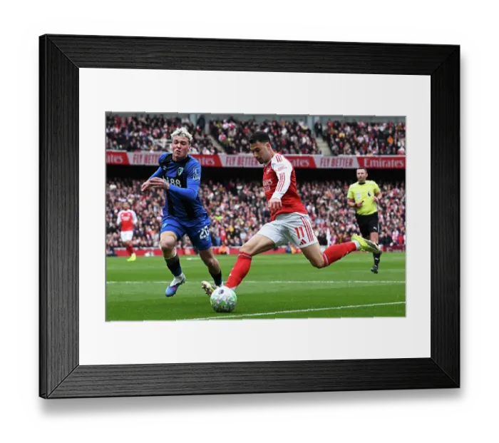 Framed Print : Arsenal v Bournemouth - Premier League