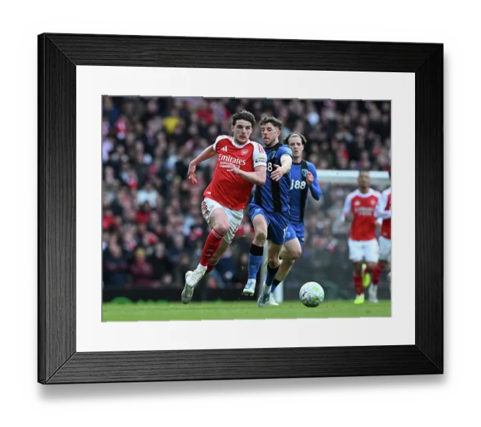 Framed Print : Arsenal v Bournemouth - Premier League