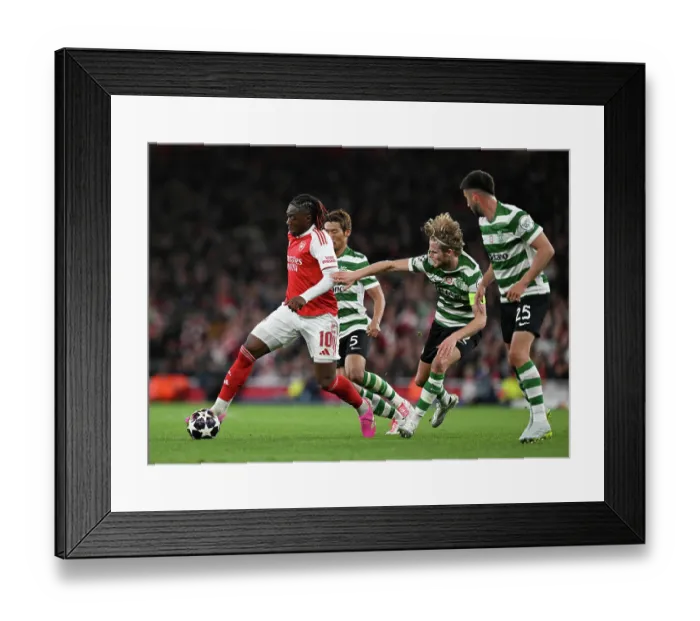 Framed Print : Arsenal FC v Sporting Clube de Portugal - UEFA Champions League 2025 / 26 Quarter-Final Second Leg Framed Print : Arsenal FC v Sporting Clube de Portugal - UEFA Champions League 2025 / 26 Quarter-Final Second Leg