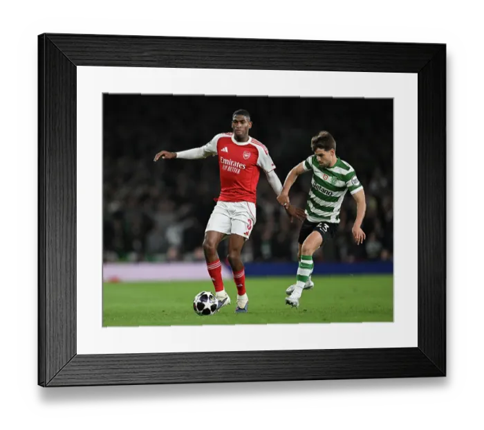 Framed Print : Arsenal FC v Sporting Clube de Portugal - UEFA Champions League 2025 / 26 Quarter-Final Second Leg Framed Print : Arsenal FC v Sporting Clube de Portugal - UEFA Champions League 2025 / 26 Quarter-Final Second Leg