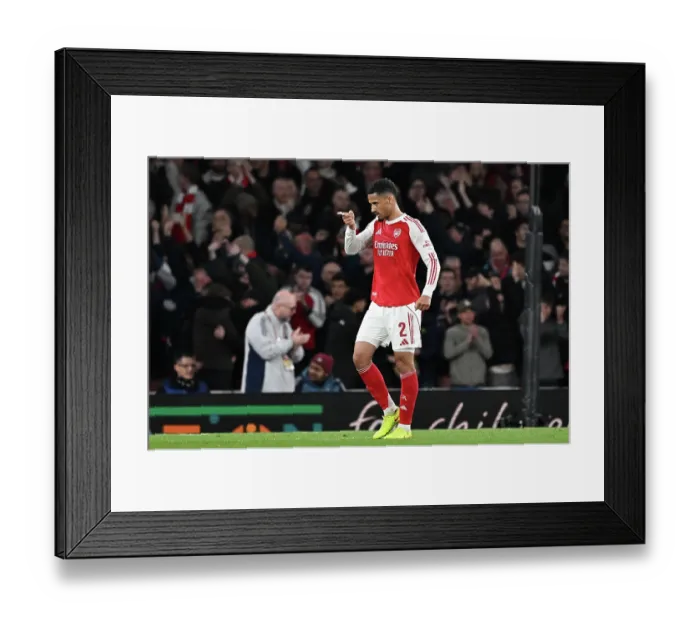 Framed Print : Arsenal FC v Sporting Clube de Portugal - UEFA Champions League 2025 / 26 Quarter-Final Second Leg Framed Print : Arsenal FC v Sporting Clube de Portugal - UEFA Champions League 2025 / 26 Quarter-Final Second Leg