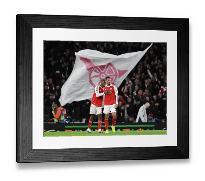 Framed Print : Arsenal FC v Sporting Clube de Portugal - UEFA Champions League 2025 / 26 Quarter-Final Second Leg Framed Print : Arsenal FC v Sporting Clube de Portugal - UEFA Champions League 2025 / 26 Quarter-Final Second Leg
