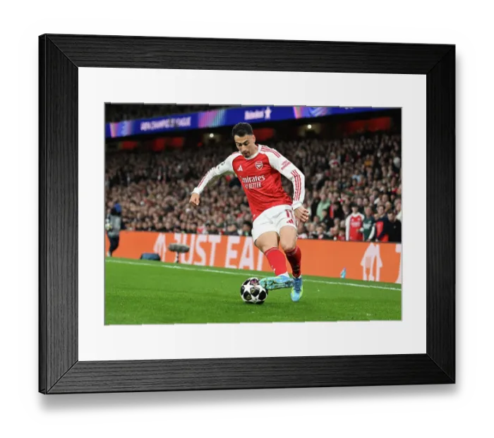 Framed Print : Arsenal FC v Sporting Clube de Portugal - UEFA Champions League 2025 / 26 Quarter-Final Second Leg Framed Print : Arsenal FC v Sporting Clube de Portugal - UEFA Champions League 2025 / 26 Quarter-Final Second Leg