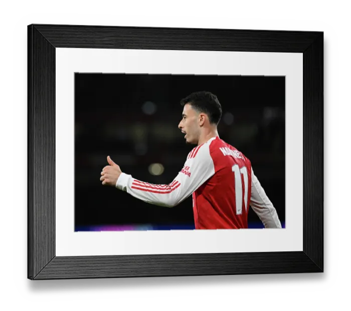 Framed Print : Arsenal FC v Sporting Clube de Portugal - UEFA Champions League 2025 / 26 Quarter-Final Second Leg Framed Print : Arsenal FC v Sporting Clube de Portugal - UEFA Champions League 2025 / 26 Quarter-Final Second Leg