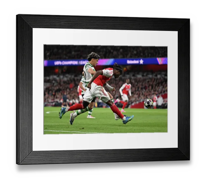 Framed Print : Arsenal FC v Sporting Clube de Portugal - UEFA Champions League 2025 / 26 Quarter-Final Second Leg Framed Print : Arsenal FC v Sporting Clube de Portugal - UEFA Champions League 2025 / 26 Quarter-Final Second Leg