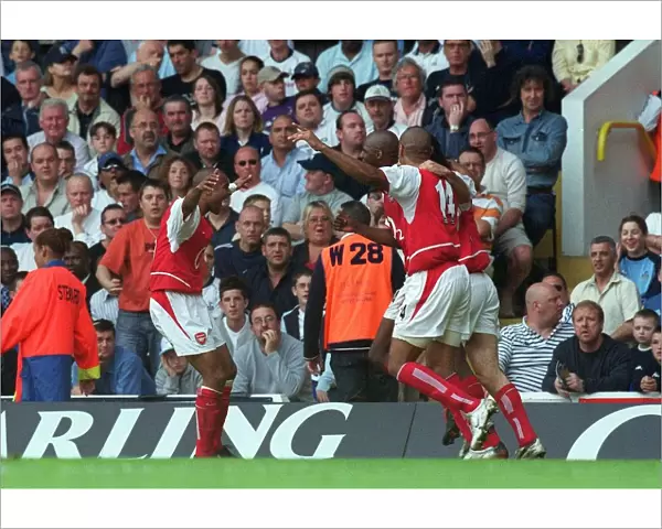 Patrick Vieira's Thrilling Goal: Arsenal's First at Tottenham, FA Premiership, 2004