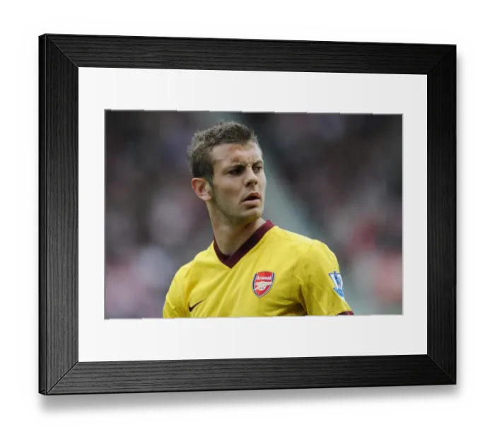 Framed Print : Jack Wilshere's Struggle: Stoke City's Triumph over Arsenal (2011) Framed Print : Jack Wilshere's Struggle: Stoke City's Triumph over Arsenal (2011)