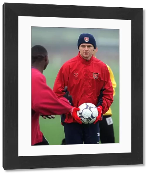 Tomas Danilevicius. Arsenal Reserve Team Training