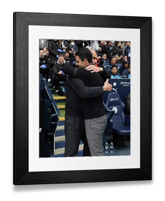Framed Print : Manchester City v Arsenal - Premier League