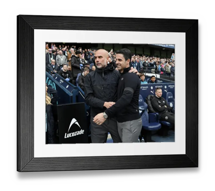 Framed Print : Manchester City v Arsenal - Premier League