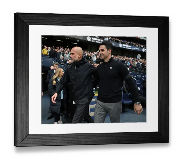 Framed Print : Manchester City v Arsenal - Premier League