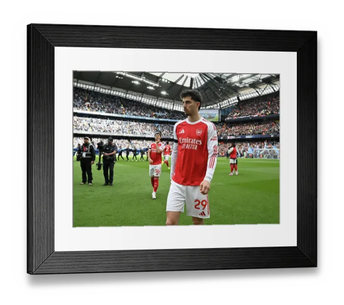 Framed Print : Manchester City v Arsenal - Premier League