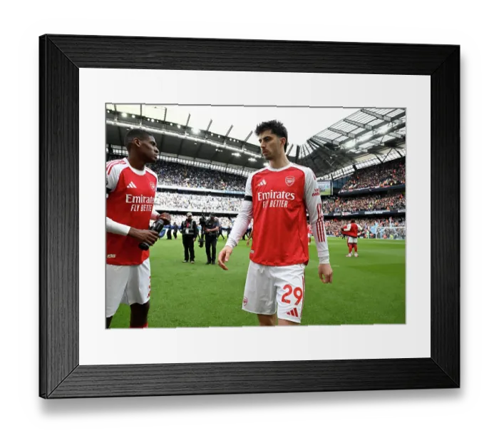 Framed Print : Manchester City v Arsenal - Premier League
