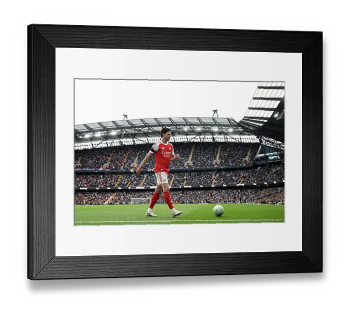 Framed Print : Manchester City v Arsenal - Premier League