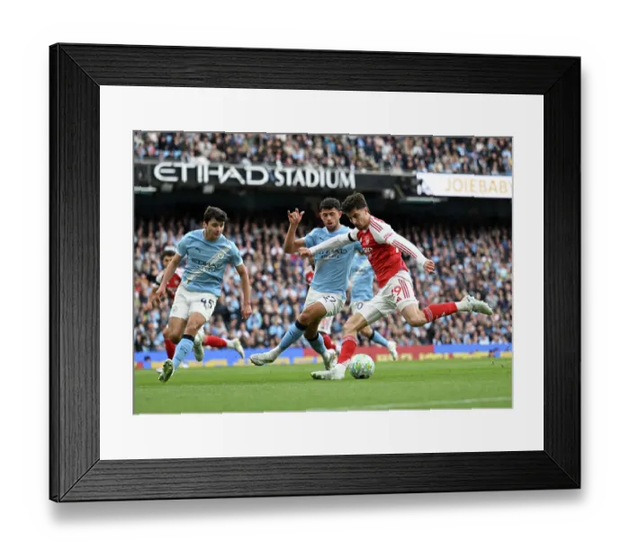 Framed Print : Manchester City v Arsenal - Premier League