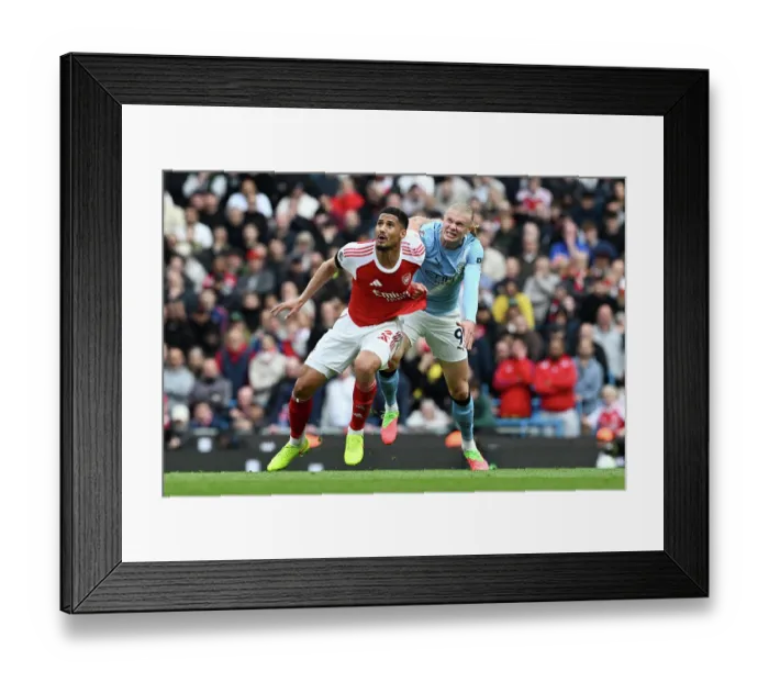 Framed Print : Manchester City v Arsenal - Premier League Framed Print : Manchester City v Arsenal - Premier League