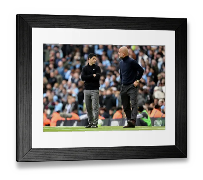 Framed Print : Manchester City v Arsenal - Premier League