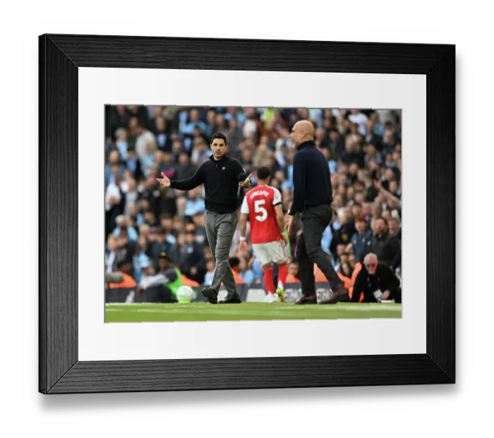 Framed Print : Manchester City v Arsenal - Premier League Framed Print : Manchester City v Arsenal - Premier League