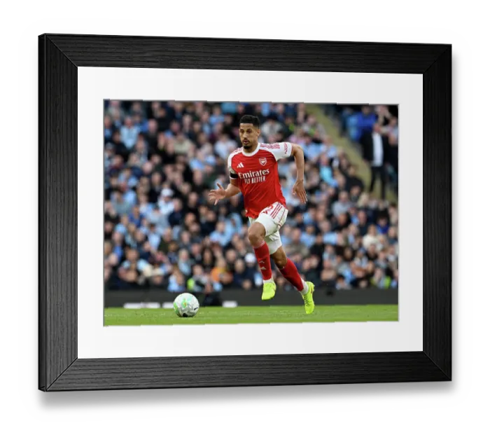 Framed Print : Manchester City v Arsenal - Premier League