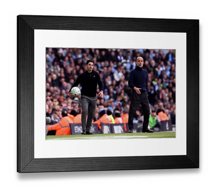 Framed Print : Manchester City v Arsenal - Premier League Framed Print : Manchester City v Arsenal - Premier League