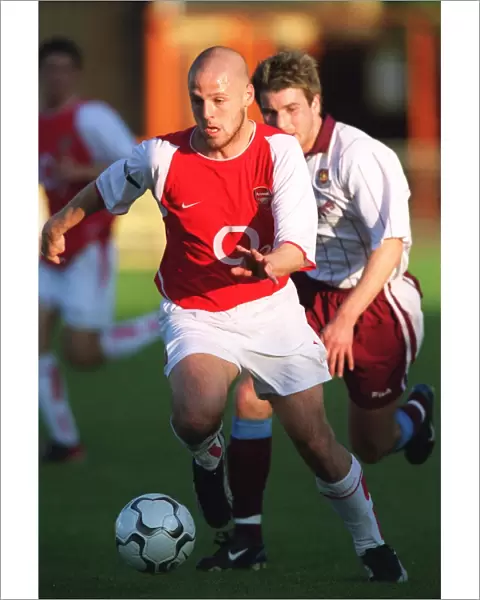 Graham Barrett (Arsenal). Arsenal Reserves v West Ham United Reserves. F