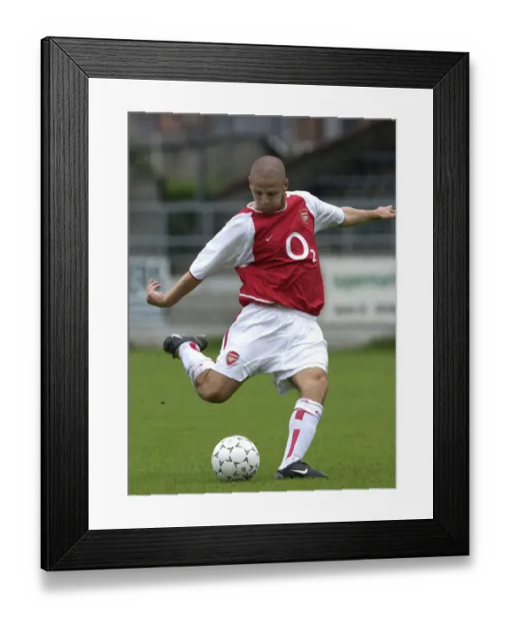 Framed Print : Graham Barrett in Action for Arsenal Against Beveren, Belgium, 2002 Framed Print : Graham Barrett in Action for Arsenal Against Beveren, Belgium, 2002