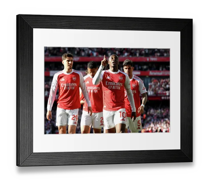 Framed Print : Arsenal v Newcastle United - Premier League
