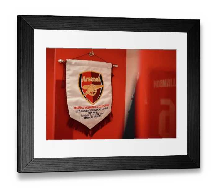 Framed Print : Arsenal FC v OL Lyonnes - UEFA Women's Champions League 2025 / 26 Semi-Final First Leg Arsenal FC v OL Lyonnes - UEFA Women's Champions League 2025 / 26 Semi-Final First Leg Framed Print : Arsenal FC v OL Lyonnes - UEFA Women's Champions League 2025 / 26 Semi-Final First Leg Arsenal FC v OL Lyonnes - UEFA Women's Champions League 2025 / 26 Semi-Final First Leg