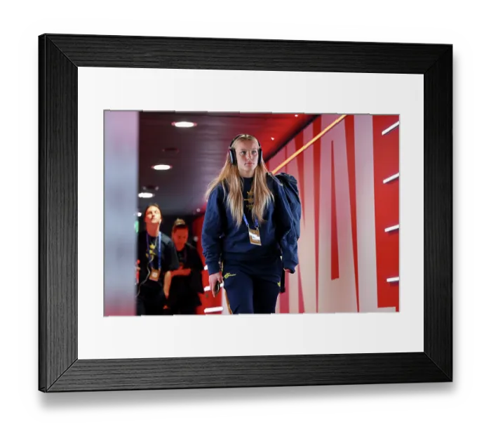 Framed Print : Arsenal FC v OL Lyonnes - UEFA Women's Champions League 2025 / 26 Semi-Final First Leg Arsenal FC v OL Lyonnes - UEFA Women's Champions League 2025 / 26 Semi-Final First Leg Framed Print : Arsenal FC v OL Lyonnes - UEFA Women's Champions League 2025 / 26 Semi-Final First Leg Arsenal FC v OL Lyonnes - UEFA Women's Champions League 2025 / 26 Semi-Final First Leg