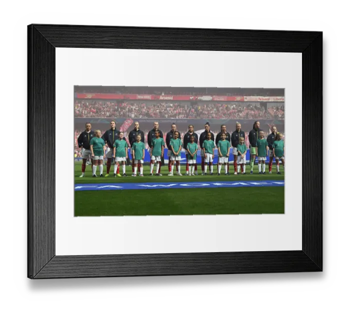Framed Print : Arsenal FC v OL Lyonnes - UEFA Women's Champions League 2025 / 26 Semi-Final First Leg Arsenal FC v OL Lyonnes - UEFA Women's Champions League 2025 / 26 Semi-Final First Leg Framed Print : Arsenal FC v OL Lyonnes - UEFA Women's Champions League 2025 / 26 Semi-Final First Leg Arsenal FC v OL Lyonnes - UEFA Women's Champions League 2025 / 26 Semi-Final First Leg