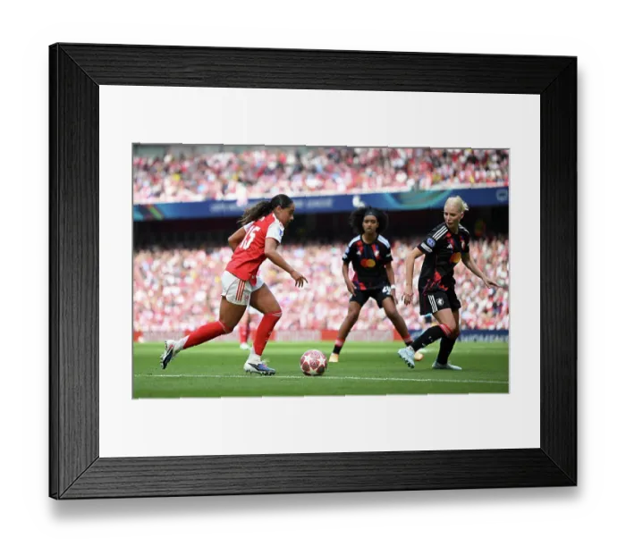 Framed Print : Arsenal FC v OL Lyonnes - UEFA Women's Champions League 2025 / 26 Semi-Final First Leg Arsenal FC v OL Lyonnes - UEFA Women's Champions League 2025 / 26 Semi-Final First Leg Framed Print : Arsenal FC v OL Lyonnes - UEFA Women's Champions League 2025 / 26 Semi-Final First Leg Arsenal FC v OL Lyonnes - UEFA Women's Champions League 2025 / 26 Semi-Final First Leg