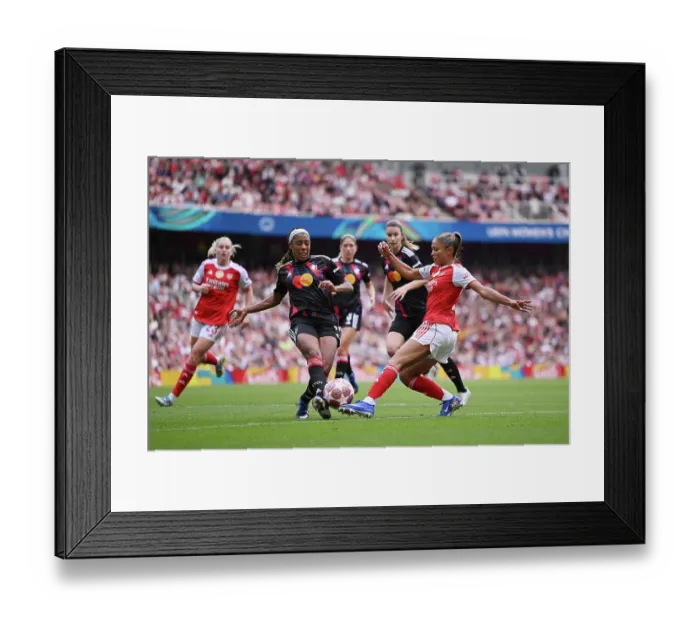 Framed Print : Arsenal FC v OL Lyonnes - UEFA Women's Champions League 2025 / 26 Semi-Final First Leg Arsenal FC v OL Lyonnes - UEFA Women's Champions League 2025 / 26 Semi-Final First Leg Framed Print : Arsenal FC v OL Lyonnes - UEFA Women's Champions League 2025 / 26 Semi-Final First Leg Arsenal FC v OL Lyonnes - UEFA Women's Champions League 2025 / 26 Semi-Final First Leg