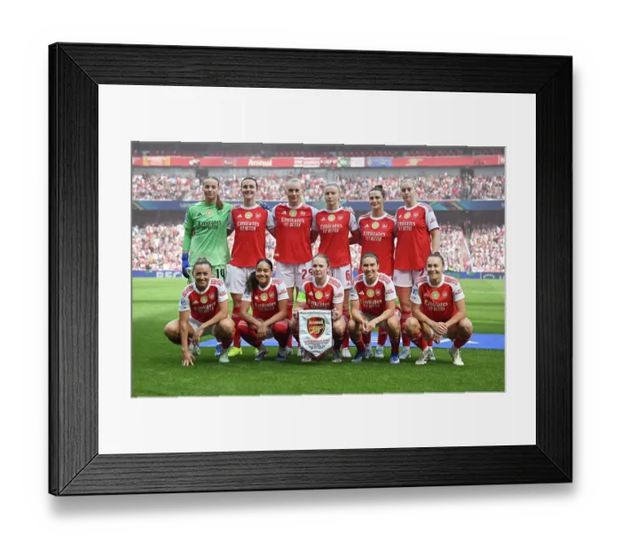 Framed Print : Arsenal FC v OL Lyonnes - UEFA Women's Champions League 2025 / 26 Semi-Final First Leg Arsenal FC v OL Lyonnes - UEFA Women's Champions League 2025 / 26 Semi-Final First Leg Framed Print : Arsenal FC v OL Lyonnes - UEFA Women's Champions League 2025 / 26 Semi-Final First Leg Arsenal FC v OL Lyonnes - UEFA Women's Champions League 2025 / 26 Semi-Final First Leg