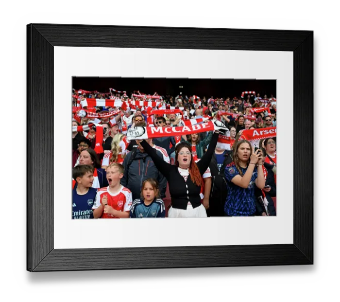 Framed Print : Arsenal FC v OL Lyonnes - UEFA Women's Champions League 2025 / 26 Semi-Final First Leg Arsenal FC v OL Lyonnes - UEFA Women's Champions League 2025 / 26 Semi-Final First Leg Framed Print : Arsenal FC v OL Lyonnes - UEFA Women's Champions League 2025 / 26 Semi-Final First Leg Arsenal FC v OL Lyonnes - UEFA Women's Champions League 2025 / 26 Semi-Final First Leg