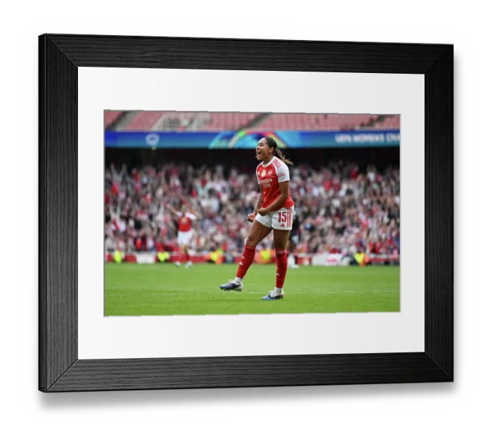 Framed Print : Arsenal FC v OL Lyonnes - UEFA Women's Champions League 2025 / 26 Semi-Final First Leg Arsenal FC v OL Lyonnes - UEFA Women's Champions League 2025 / 26 Semi-Final First Leg Framed Print : Arsenal FC v OL Lyonnes - UEFA Women's Champions League 2025 / 26 Semi-Final First Leg Arsenal FC v OL Lyonnes - UEFA Women's Champions League 2025 / 26 Semi-Final First Leg