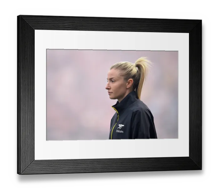 Framed Print : Arsenal FC v OL Lyonnes - UEFA Women's Champions League 2025 / 26 Semi-Final First Leg Arsenal FC v OL Lyonnes - UEFA Women's Champions League 2025 / 26 Semi-Final First Leg