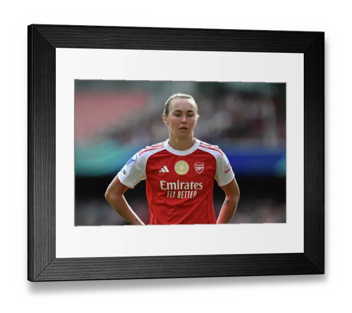 Framed Print : Arsenal FC v OL Lyonnes - UEFA Women's Champions League 2025 / 26 Semi-Final First Leg Arsenal FC v OL Lyonnes - UEFA Women's Champions League 2025 / 26 Semi-Final First Leg Framed Print : Arsenal FC v OL Lyonnes - UEFA Women's Champions League 2025 / 26 Semi-Final First Leg Arsenal FC v OL Lyonnes - UEFA Women's Champions League 2025 / 26 Semi-Final First Leg