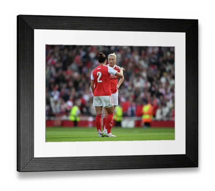 Framed Print : Arsenal FC v OL Lyonnes - UEFA Women's Champions League 2025 / 26 Semi-Final First Leg Arsenal FC v OL Lyonnes - UEFA Women's Champions League 2025 / 26 Semi-Final First Leg Framed Print : Arsenal FC v OL Lyonnes - UEFA Women's Champions League 2025 / 26 Semi-Final First Leg Arsenal FC v OL Lyonnes - UEFA Women's Champions League 2025 / 26 Semi-Final First Leg