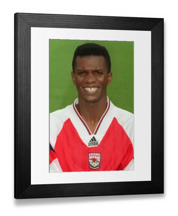Framed Print : Paul Davis, Arsenal Photocall
