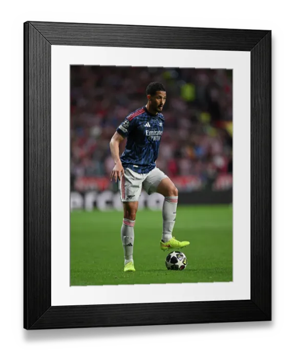 Framed Print : Atletico de Madrid v Arsenal FC - UEFA Champions League 2025 / 26 Semi Final First Leg