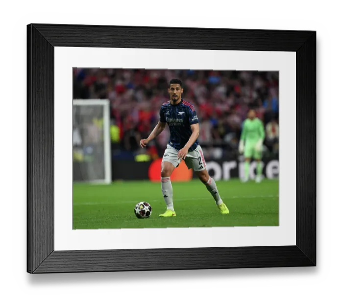 Framed Print : Atletico de Madrid v Arsenal FC - UEFA Champions League 2025 / 26 Semi Final First Leg