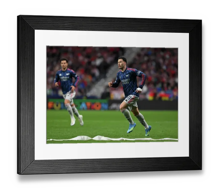 Framed Print : Atletico de Madrid v Arsenal FC - UEFA Champions League 2025 / 26 Semi Final First Leg Framed Print : Atletico de Madrid v Arsenal FC - UEFA Champions League 2025 / 26 Semi Final First Leg
