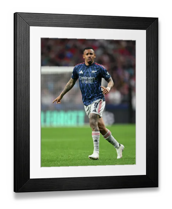 Framed Print : Atletico de Madrid v Arsenal FC - UEFA Champions League 2025 / 26 Semi Final First Leg Framed Print : Atletico de Madrid v Arsenal FC - UEFA Champions League 2025 / 26 Semi Final First Leg