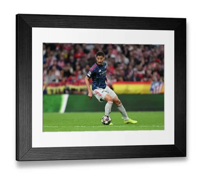 Framed Print : Atletico de Madrid v Arsenal FC - UEFA Champions League 2025 / 26 Semi Final First Leg