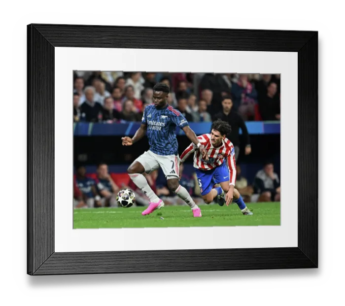 Framed Print : Atletico de Madrid v Arsenal FC - UEFA Champions League 2025 / 26 Semi Final First Leg Framed Print : Atletico de Madrid v Arsenal FC - UEFA Champions League 2025 / 26 Semi Final First Leg